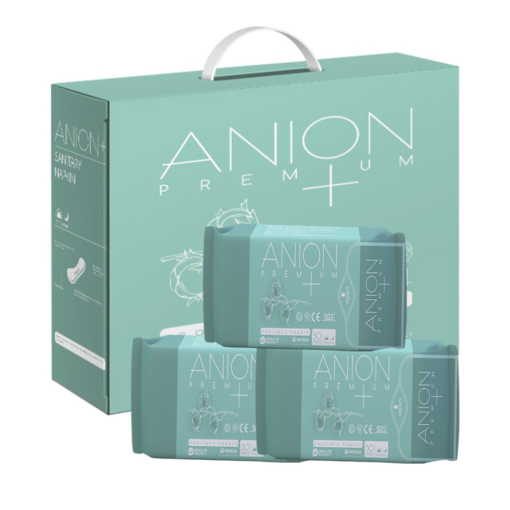 Anionos higiéniai betétek